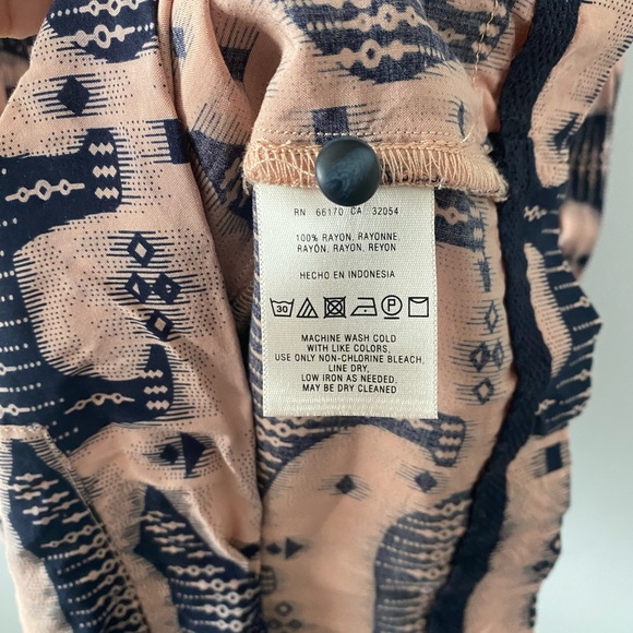 Maeve Zola Bear Print Mini Dress Size 12 - Picture 6 of 6